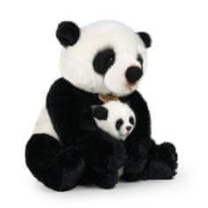 Rappa Plyšová panda s mláďaťom 27 cm ECO-FRIENDLY