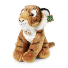 Rappa Plyšový tiger sediaci 30 cm ECO-FRIENDLY