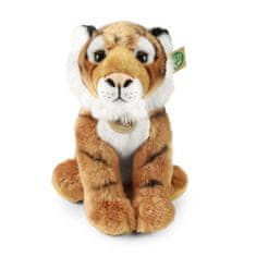 Rappa Plyšový tiger sediaci 30 cm ECO-FRIENDLY