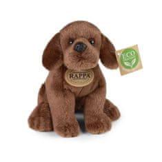 Rappa Plyšový pes labrador sediaci 20 cm ECO-FRIENDLY