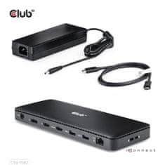 Club 3D Dokovací stanice Thunderbolt 4 (Certified), 12v1 (CSV-1582)