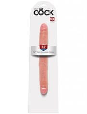 Pipedream Pipedream King Cock 12" Slim Double Dildo flesh