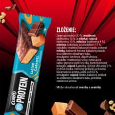 CORNY Proteín 30%, slaný karamel 18x50g
