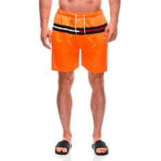 Edoti Pánske plavecké šortky W500 oranžové MDN125654 XXL