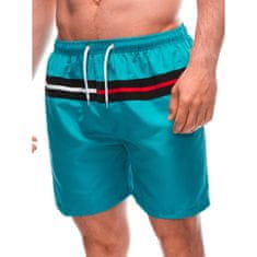 Edoti Pánske plavecké šortky W500 tyrkysové MDN125657 XL