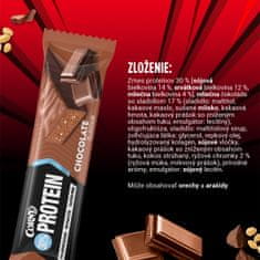 CORNY proteínová tyčinka 30% mliečna čokoláda 18 x 50 g