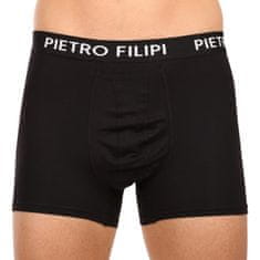 Pietro Filipi 2PACK pánske boxerky balls holder čierné (2BCL002) - veľkosť L