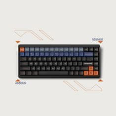 NuPhy Keycaps PBT nSA Dye-sub Space Engineer ANSI, US Layout, počet 117 - Náhradné kľúče, Dark