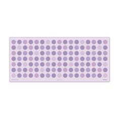 NuPhy Bokeh Deskmat - Herná podložka na stôl - ochranná podložka na stôl, 90x40 cm, Airy Lilac