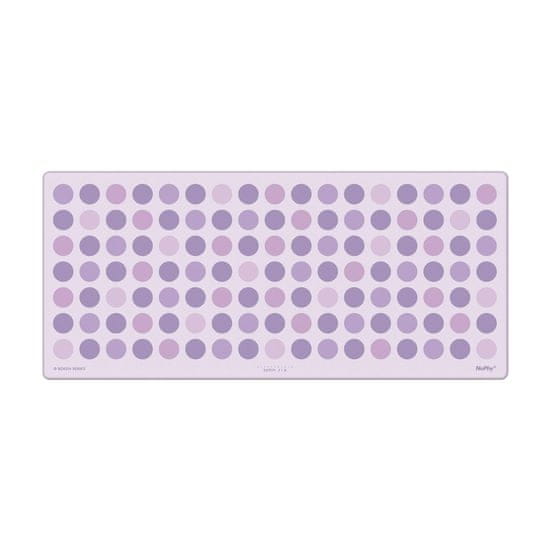 NuPhy Bokeh Deskmat - Herná podložka na stôl - ochranná podložka na stôl, 90x40 cm, Airy Lilac