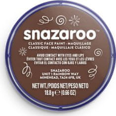 Snazaroo Farba na tvár Svetlo hnedá (Light Brown) 18ml