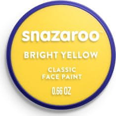 Snazaroo Farba na tvár Žltá (Bright Yellow) 18ml