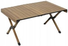 Mirpol Hliníkový skladací kempingový stôl na záhradu 90x60x44 cm