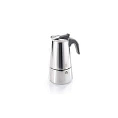 Gefu emilio PRE 6 šálok Espresso oceľový tlakový kávovar