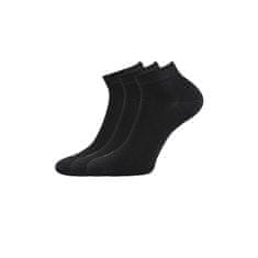 Lonka 3PACK ponožky čierné (Desi) - veľkosť S