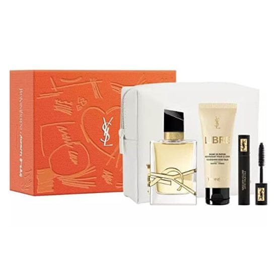 Yves Saint Laurent Libre – EDP 50 ml + telové mlieko 50 ml + maskara 2 ml + kozmetická taštička