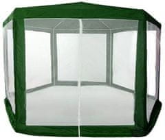 ModernHome Záhradný pavilón s moskytiérou 2x2x2 m GoodHome zelený