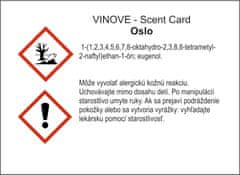 VINOVE Osviežovač vzduchu scented card - OSLO