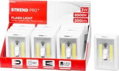 Strend Pro Svietidlo Strend Pro Switchlight SL1063, 2xCOB 200 lm, 3xAAA, s vypínačom, .