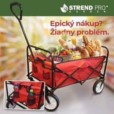 Strend Pro Vozík Praktik, skladací, PVC, 50 lit., max. 70 kg