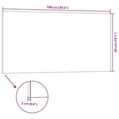 Vidaxl 3D nástenné panely 10 ks antracitové 100x50 cm EPS