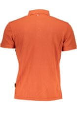 Napapijri Pánska Polokošeľa Oranžová Farba: oranžová, Veľkosť: M