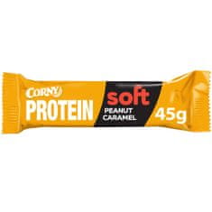 CORNY Proteín SOFT Arašidy-karamel 12x45g