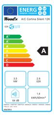 Woods Mobilná klimatizácia CORTINA 12K