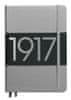 LEUCHTTURM1917: Zápisník Leuchtturm1917 - notebook A5-prázdný-stříbrný