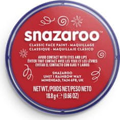 Snazaroo Farba na tvár Červená (Bright Red) 18ml