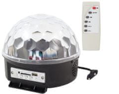 APT Disco LED projektor, ovládač, mp3, ZS39A