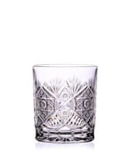 Bohemia Crystal Ručne brúsené poháre na whisky a rum Bratislava 320ml (set po 6ks)