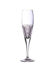 Bohemia Crystal Brúsené poháre na šampanské Iris 200ml (set po 2 ks)