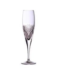 Bohemia Crystal Ručne brúsené poháre na šampanské Brilliant 200ml (set po 2ks)