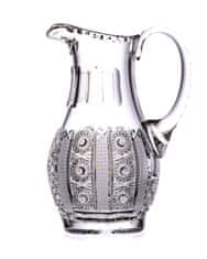 Bohemia Crystal Ručne vyrábaný a ručne brúsený Džbán Iris 1300ml