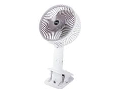 Verk  27027 Bezdrôtový skladací ventilátor s klipom biely