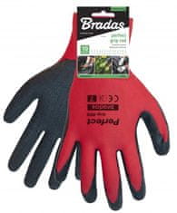 Bradas Ochranné latexové rukavice PERFECT GRIP RED, veľkosť 9