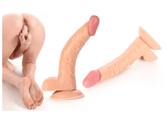 Xcock Extra veľké, dlhé dildo, silná prísavka 24 cm