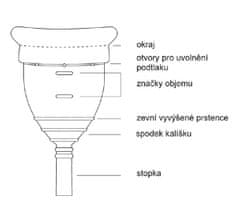 Verk Menštruačný kalíšok, veľkosť S