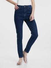 Orsay Tmavomodré dámske skinny džínsy 36