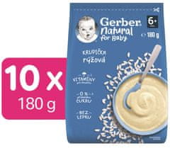 Gerber Natural ryžová krupička 10 x 180 g