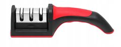 ISO 6672 Brúsok na nože 3v1 - červený