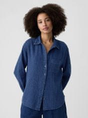 Gap Mušelínová košeľa oversize XXS