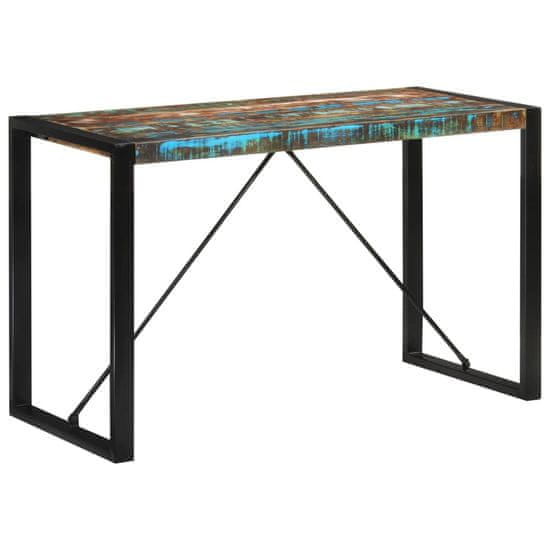 Petromila vidaXL Jedálenský stôl 120x55x76 cm masívne recyklované drevo