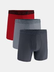 Under Armour Boxerky M UA Perf Tech Mesh 6in-GRY M