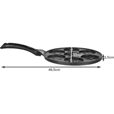 Ruhhy 19317 Panvica na vajcia a palacinky