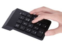 APT AK86A Bezdrôtová numerická klávesnica - čierna