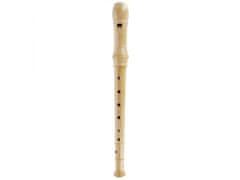 STARPAK Drevená zobcová flauta s 8 otvormi + čistiace zariadenie 