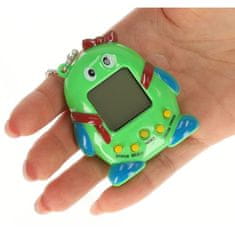 KIK KX9720_3 Hračka Tamagotchi elektronická hra zviera zelená