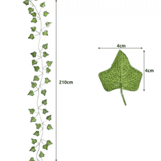 Gardlov 19732 Umelá girlanda - brečtan 6,3m